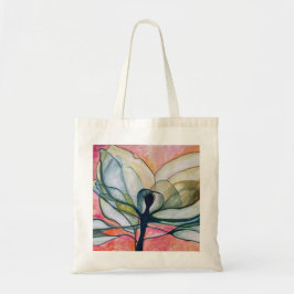 Watercolor Röntgenfoto Bloem Tote Bag