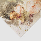 Watercolor Roos  Tissuepapier (Detail)