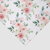 Watercolor Roze Roos Tissuepapier  (Detail)