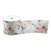 Watercolor Roze Rozenlint Lint (Spoel)