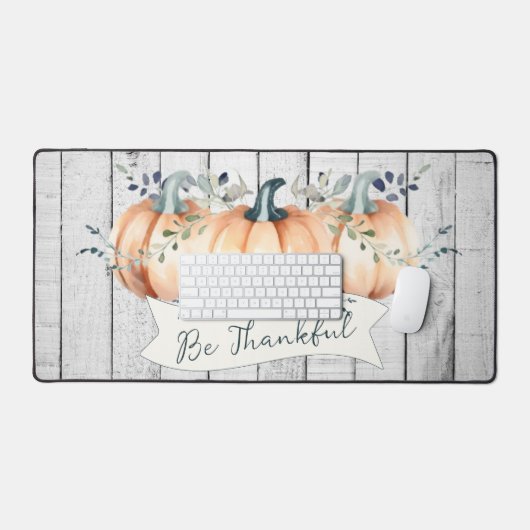 Watercolor Rustic Pumpkins (Clavier et souris)