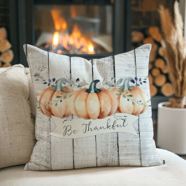 Watercolor Rustic Pumpkins Kussen