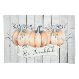 Watercolor Rustic Pumpkins Kussensloop