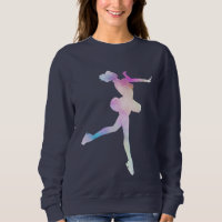 Watercolor Schaatsmeisje