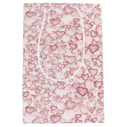 watercolor seamless pattern medium cadeauzakje (Voorkant)