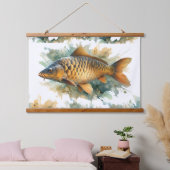 Watercolor Series: Carp Hangend Wandkleed (Slaapkamer)