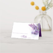 Watercolor Sering Bloemen Lente Bruiloft (Voorkant)