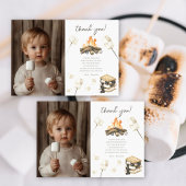 Watercolor S'more Fun Merci d'anniversaire