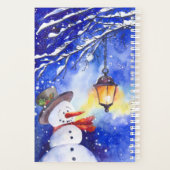 Watercolor snowman Merry Christmas (Dos)