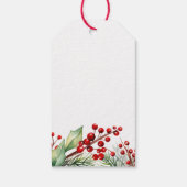 Watercolor Stovetop Holiday Simmering Potpourri Cadeaulabel (Achterkant)