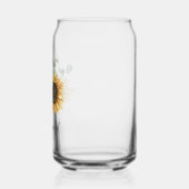 Watercolor Sunflower Floral Wedding Bridesmaid (Gauche)