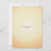 Watercolor Sunflowers Wedding Invitation (Dos)