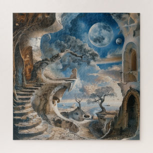 Watercolor Surrealisme Puzzel