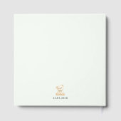 Watercolor Teddy Bear Sage Green (Verso)