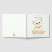 Watercolor Teddy Bear Sage Green (Complet)