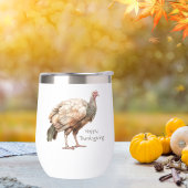 Watercolor Turquie Bon thanksgiving