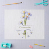 Watercolor-vinteling Tissuepapier (Craft)