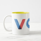 Watercolor VOTE Coffee Mug (Gauche)