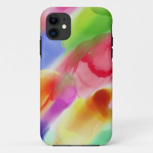 Watercolor-watercolour-textuur iPhone 11 Hoesje