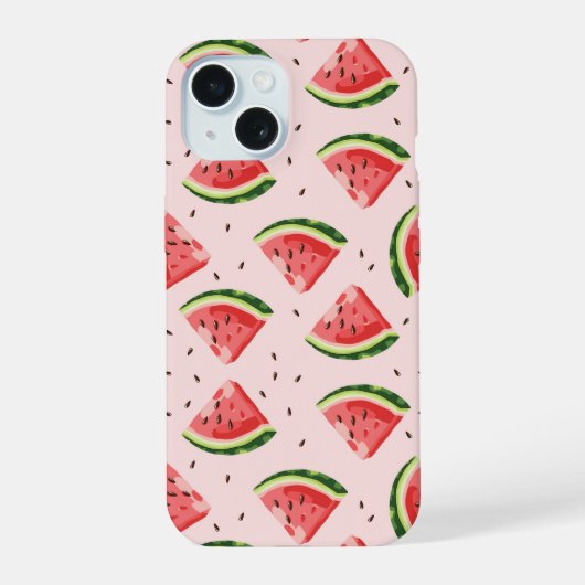 Watercolor Watermelon Motif de fruits (Verso)