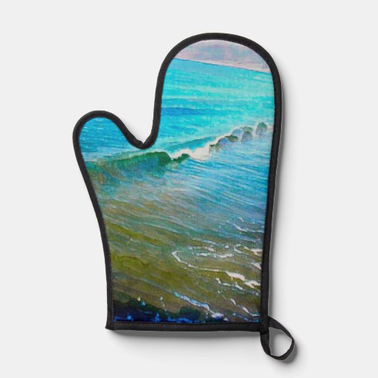 Watercolor Waves  Ovenwant (Voorkant)