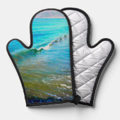 Watercolor Waves  Ovenwant (Voorkant / Achterkant)