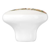 Watercolor Whimsical Farm Animals Keramische Knop (Zijkant)