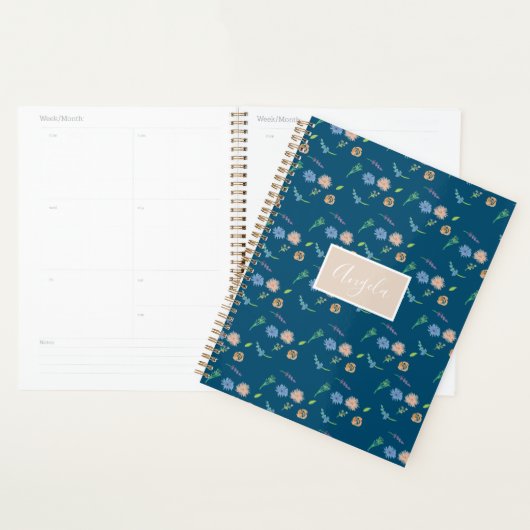 Watercolor Wild Florals Botanical Event Designer (Devant avec enveloppe)