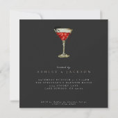 Watercolor Witch Adult Halloween Party Invitation (Dos)