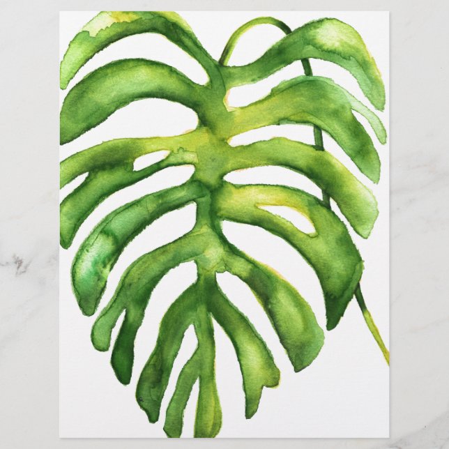 WatercolorGreenPalm1 (Voorkant)