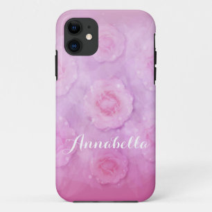 Watercolorrozen iPhone 11 Hoesje