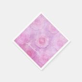 Watercolorrozen Servet (Hoek)
