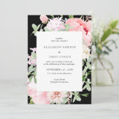 Watercolour Botanical Spring Wedding Collection Kaart (Staand voorkant)