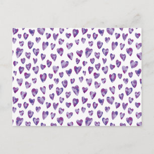 Watercolour Hart Briefkaart