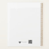 Watercolour Timeline | Artistic Wedding Design Planner (Achterkant)