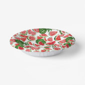 Watercolour Watermelon Paper Bowls – Summer Party Papieren Kommen (Gebogen)