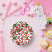 Watercolour Watermelon Paper Bowls – Summer Party Papieren Kommen (Feest)