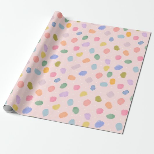 Waterconfetti Cadeaupapier (Uitgerold)