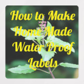 Waterdicht Labels (Design 2)