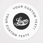 Waterdicht Logo Sticker (Design 1)