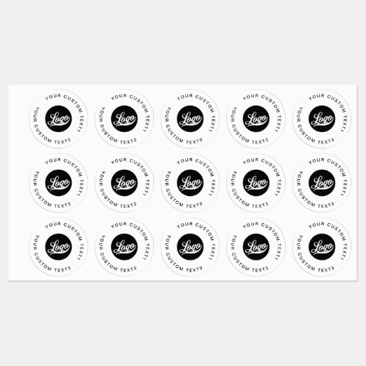 Waterdicht Logo Sticker (Vel)