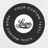 Waterdicht Logo Sticker (Design 1)