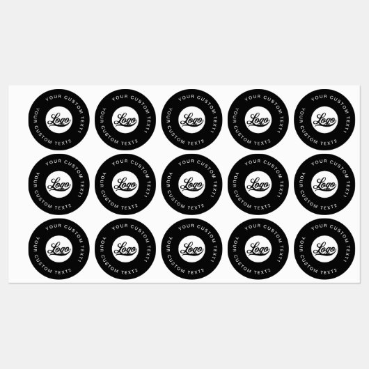 Waterdicht Logo Sticker (Vel)