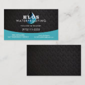 Waterdicht maken Slogans Visitekaartje (Voorkant / Achterkant)