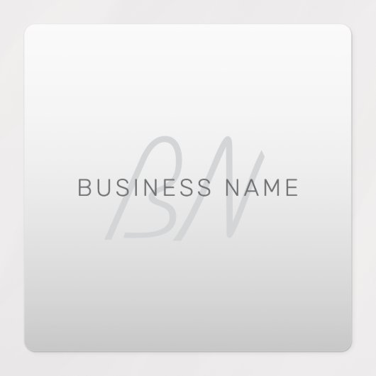 waterdicht | Tekst voor bedrijf, groet of naam Labels (Design 2)