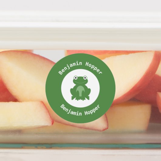 Waterdichte kikkernaamlabels voor schoolkamp labels (Aangebracht)