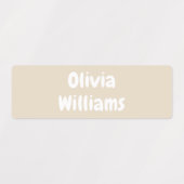 Waterdichte kinderopvang Terug naar School Kinder  Labels (Design 2)