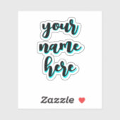 Waterdichte naamlabel voor waterfles, aangepaste t sticker (Vel)