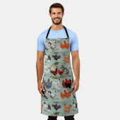  waterdichte riet schort (Gedragen)