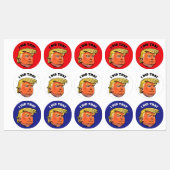 Waterdichte TRUMP stickers  IK DEED DAT (Vel)